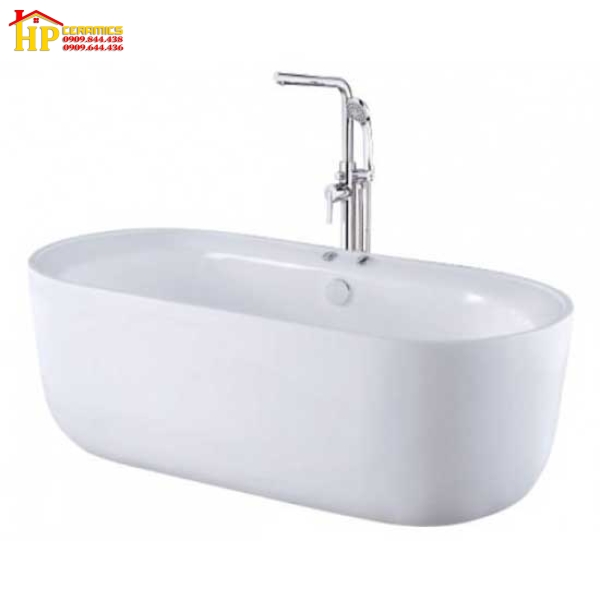 BỒN TẮM NẰM ĐẶT SÀN CAESAR AT0750  CHÍNH HÃNG