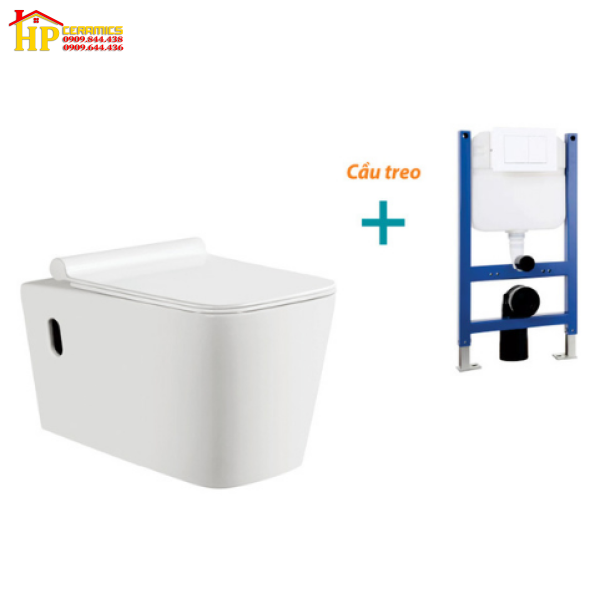 BÀN CẦU TREO TƯỜNG VUÔNG BC-21