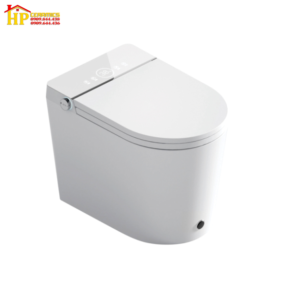 BÀN CẦU CẢM ỨNG CAO CẤP SỨ TRẮNG BC-14