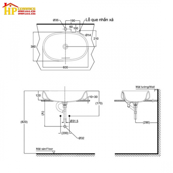 CHẬU LAVABO ĐẶT BÀN TOTO  PJS05WE#GW CHÍNH HÃNG