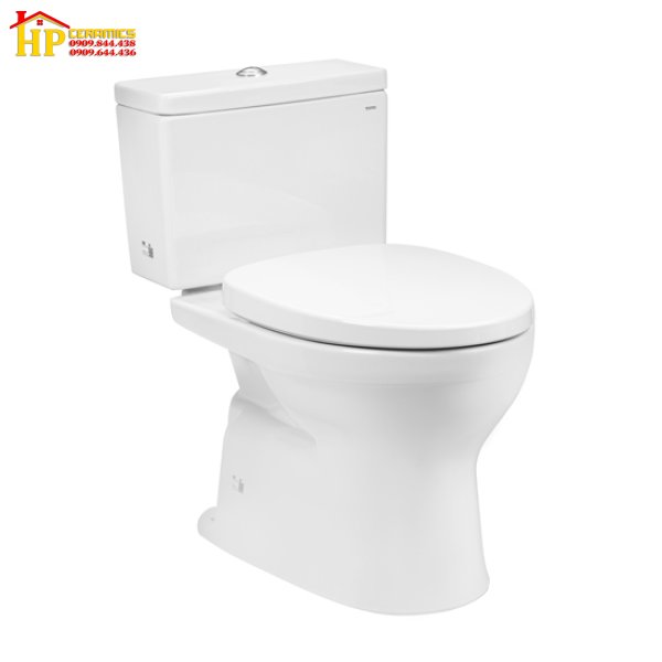 BÀN CẦU HAI KHỐI TOTO CS302DT3 NẮP ÊM TC385VS CHÍNH HÃNG