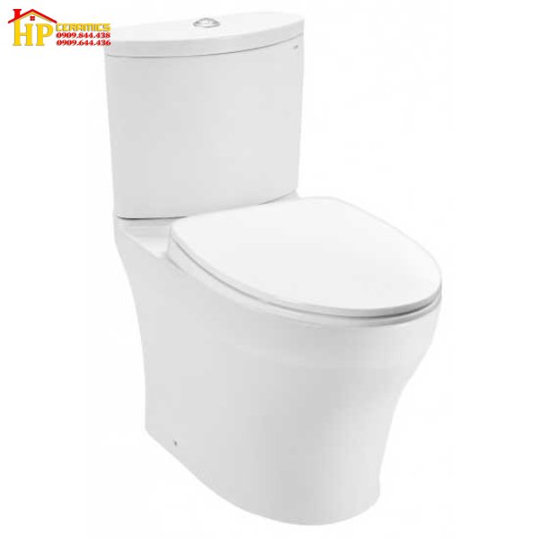 BÀN CẦU HAI KHỐI TOTO CS838DT10 NẮP ÊM TC395VS CHÍNH HÃNG