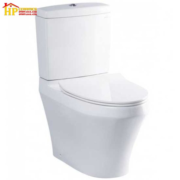 BÀN CẦU HAI KHỐI TOTO CS948DT8 NẮP TC600VS CHÍNH HÃNG