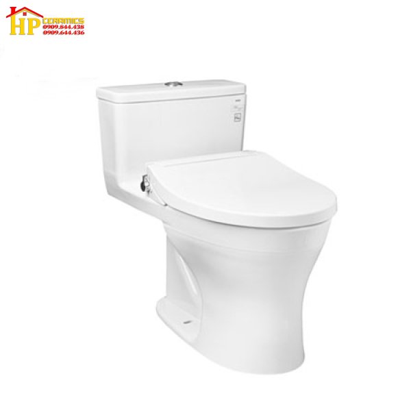 BÀN CẦU KHỐI TOTO NẮP RỬA MS855DE2 CHÍNH HÃNG