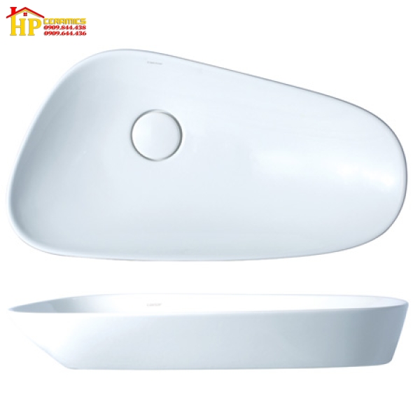 CHẬU LAVABO ĐẶT BÀN CAESAR LF5260 CHÍNH HÃNG