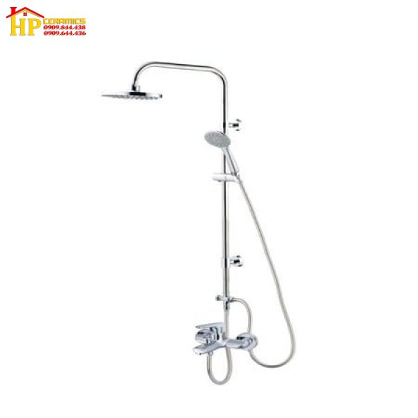 SEN TẮM NÓNG LẠNH KẾT HỢP THÂN TẮM ĐỨNG CAESAR S123C + BS122 CHÍNH HÃNG