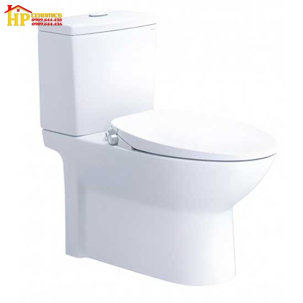 BÀN CẦU HAI KHỐI NẮP CƠ CAESAR CD1340+TAF060 CHÍNH HÃNG