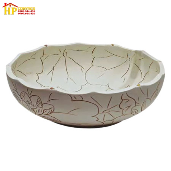 CHẬU LAVABO SỨ MỸ THUẬT CĐ41