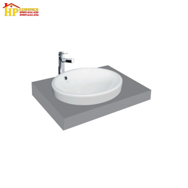 CHẬU LAVABO ĐẶT BÀN VIGLACERA CD6 CHÍNH HÃNG