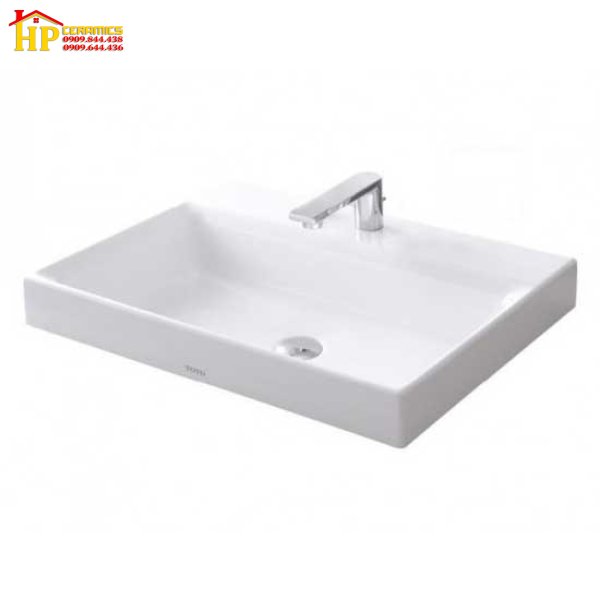 CHẬU LAVABO ĐẶT BÀN TOTO  L1616C CHÍNH HÃNG