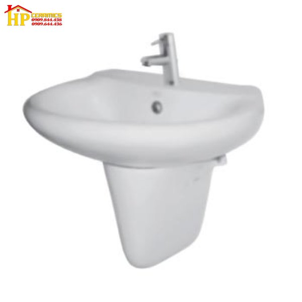 CHẬU LAVABO TREO TƯỜNG CHÂN NGẮN VF-0800/ VF-0911 CHÍNH HÃNG