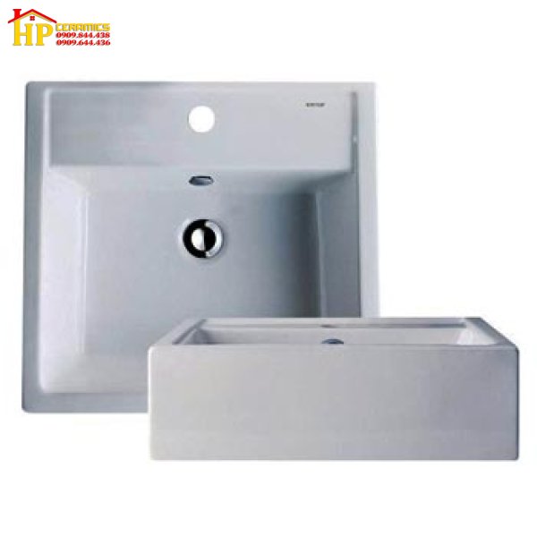 CHẬU LAVABO ĐẶT BÀN CAESAR LF5236 CHÍNH HÃNG