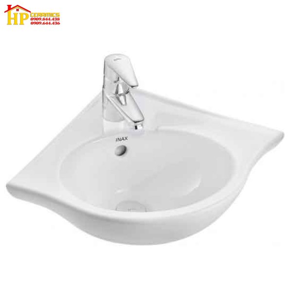 LAVABO GÓC TREO TƯỜNG INAX L-281V
