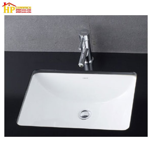 CHẬU LAVABO ÂM BÀN CAESAR L5125 CHÍNH HÃNG