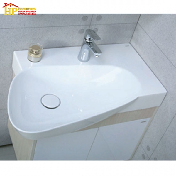CHẬU LAVABO ĐẶT BÀN CAESAR LF5362 CHÍNH HÃNG