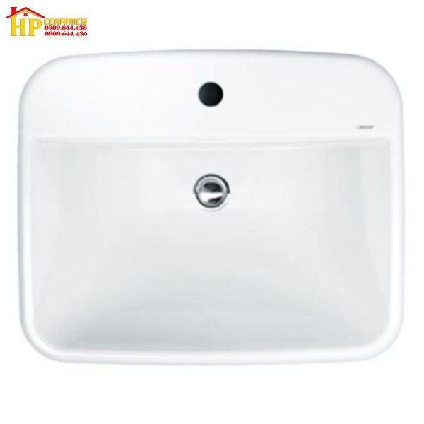 CHẬU LAVABO ÂM BÀN CAESAR L5019 CHÍNH HÃNG
