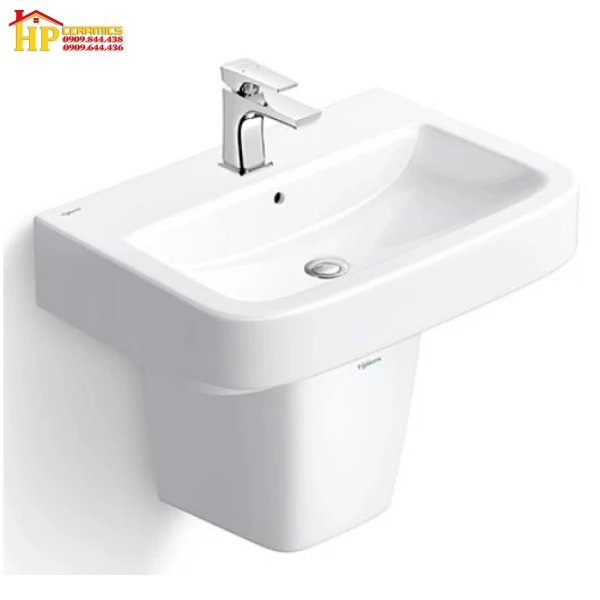 CHẬU LAVABO TREO TƯỜNG VIGLACERA V50 CHÍNH HÃNG