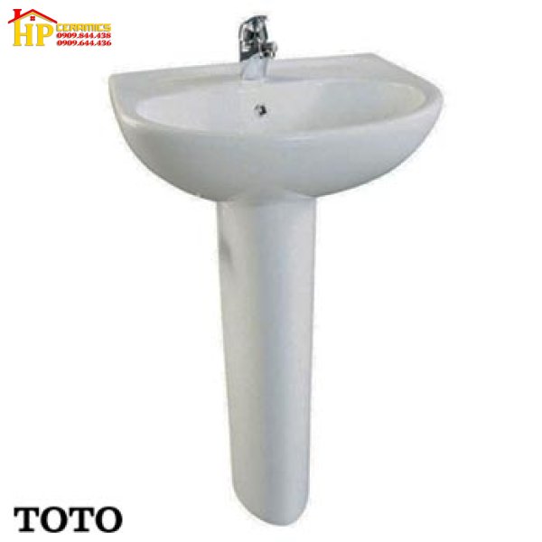 CHẬU LAVABO TREO TƯỜNG CHÂN DÀI TOTO LPT236C CHÍNH HÃNG