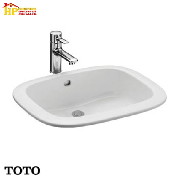 CHẬU LAVABO ÂM BÀN TOTO  L763 CHÍNH HÃNG