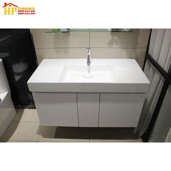 TỦ LAVABO CAESAR LF5386+EH05386AV CHÍNH HÃNG