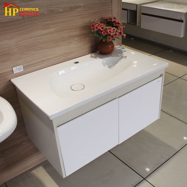 TỦ LAVABO CAESAR LF5368+EH05368ADV CHÍNH HÃNG