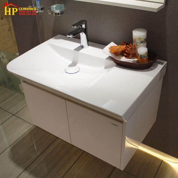 TỦ LAVABO CAESAR LF5372+EH05372AV CHÍNH HÃNG