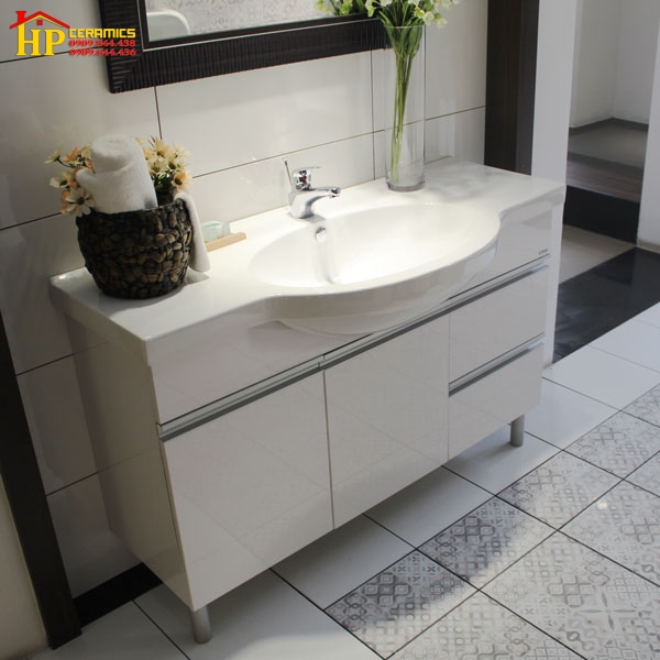 TỦ LAVABO CAESAR LF5324+EH05324AV CHÍNH HÃNG