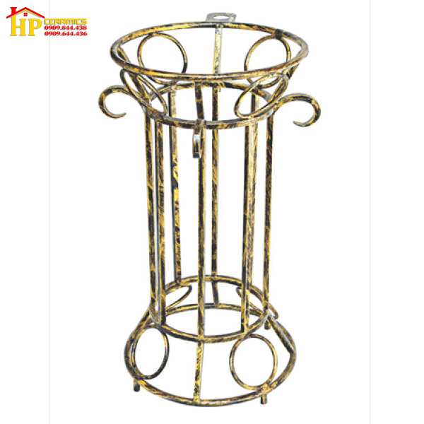 CHÂN ĐẶT LAVABO SẮT MỸ THUẬT KS-04