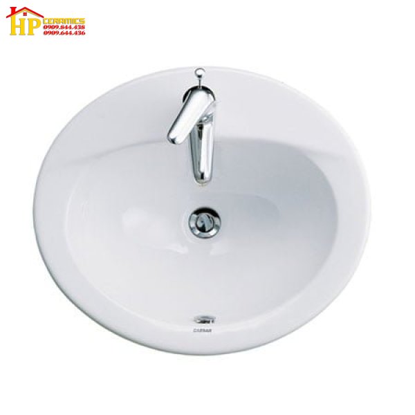 CHẬU LAVABO ÂM BÀN CAESAR L5018S CHÍNH HÃNG