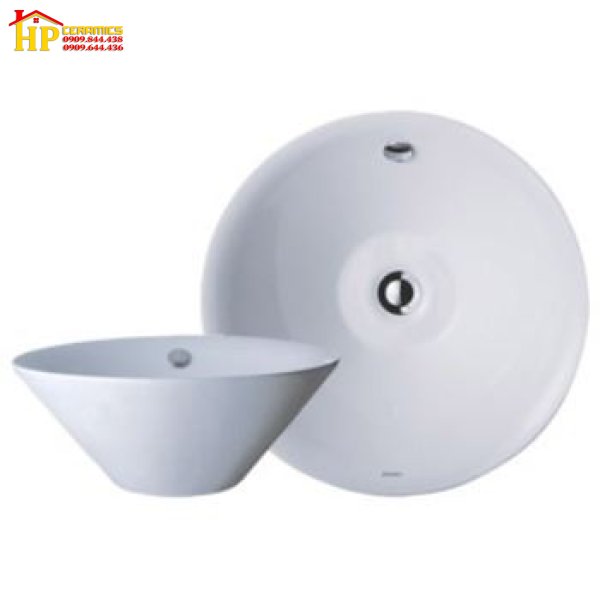 CHẬU LAVABO ĐẶT BÀN CAESAR  L5222 CHÍNH HÃNG