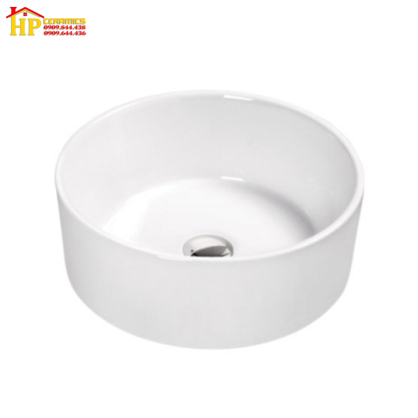CHẬU LAVABO SỨ TRẮNG ĐẶT BÀN L6019