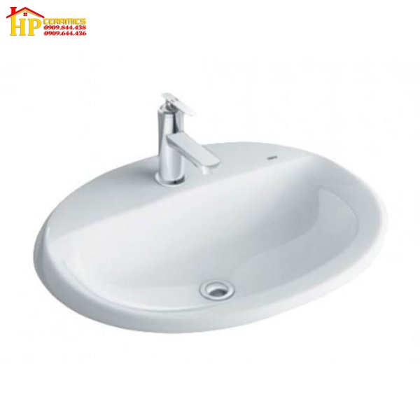 CHẬU LAVABO ÂM BÀN RỬA MẶT INAX L2395V CHÍNH HÃNG