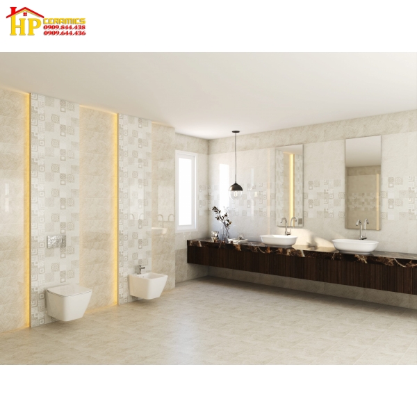 GẠCH ỐP TƯỜNG 30X60 VÂN ĐÁ VÀNG NÂU BÓNG 363007 CAO CẤP GIÁ RẺ