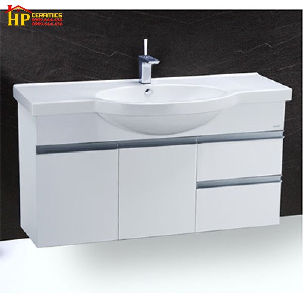 TỦ LAVABO CAESAR LF5324+EH05324AV CHÍNH HÃNG