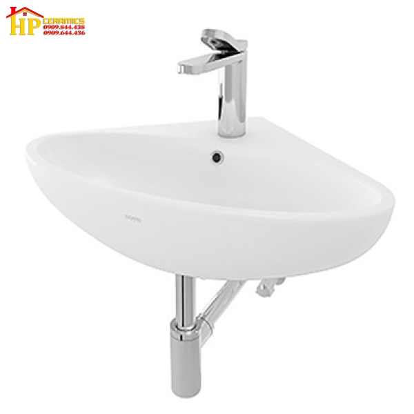 LAVABO GÓC TREO TƯỜNG TOTO LW815CJW/F#W CHÍNH HÃNG