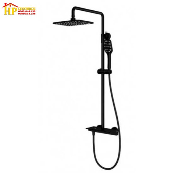 SEN TẮM ĐỨNG MẠ ĐEN CAESAR S688CB CHÍNH HÃNG