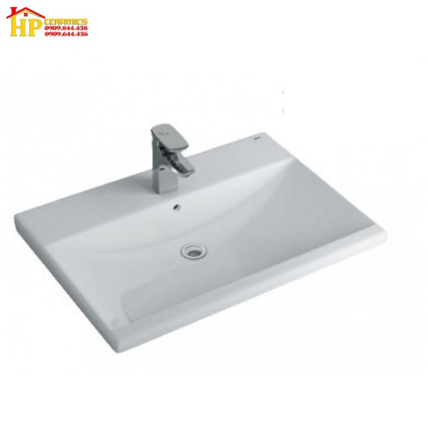 CHẬU LAVABO ÂM  BÀN INAX AL-2297V CHÍNH HÃNG