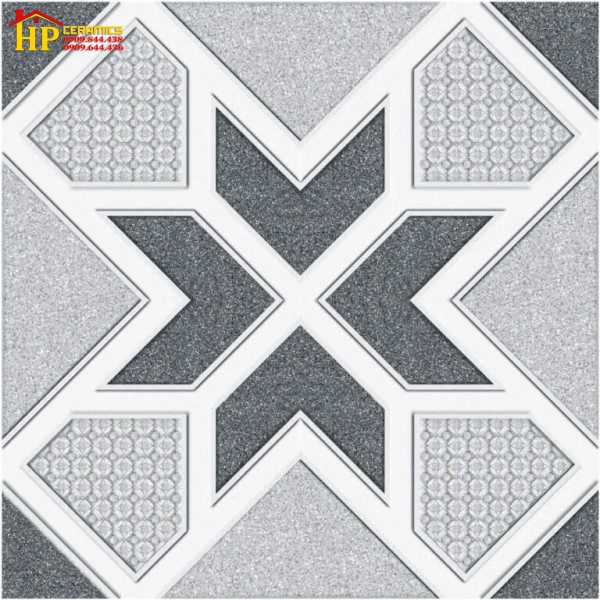 GẠCH LÁT NỀN TOLEL 30X30 HOA VĂN HÌNH HỌC NHỎ XÁM 3209 CAO CẤP GIÁ RẺ