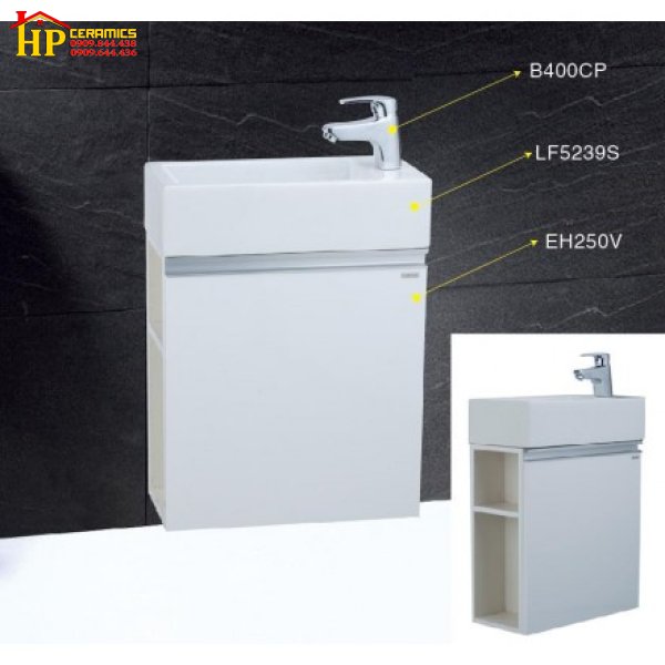 TỦ LAVABO CAESAR LF5239S+EH05239AV CHÍNH HÃNG