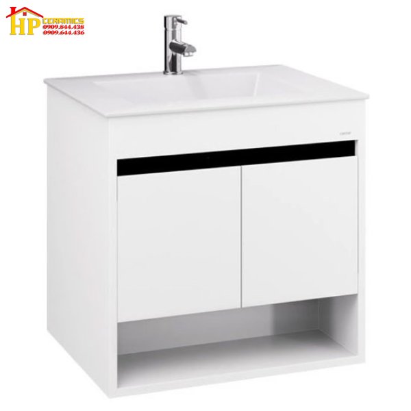 TỦ LAVABO CAESAR LF5030+EH15030AV CHÍNH HÃNG