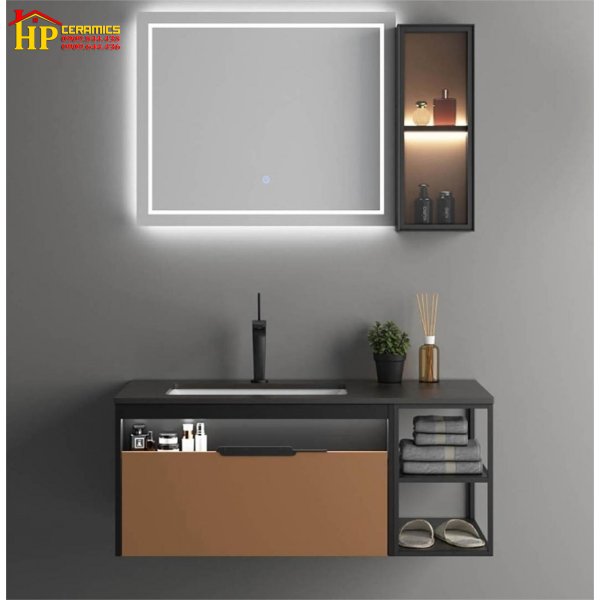 LAVABO TỦ PLYWOOD TREO TƯỜNG 6622-100