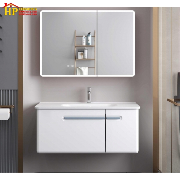 LAVABO TỦ TREO TƯỜNG PLYWOOD CAO CẤP 6628-100