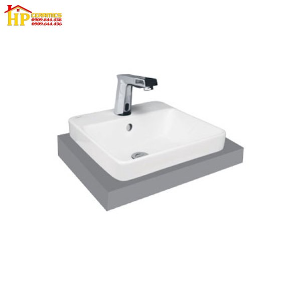 CHẬU LAVABO ĐẶT BÀN VIGLACERA V24 CHÍNH HÃNG