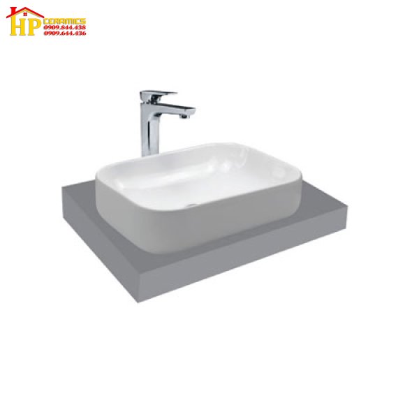 CHẬU LAVABO ĐẶT BÀN VIGLACERA  V25 CHÍNH HÃNG