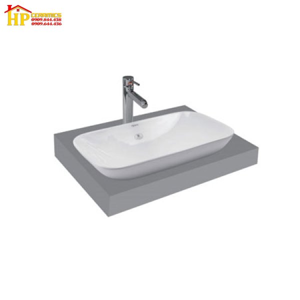 CHẬU LAVABO ĐẶT BÀN VIGLACERA V28  CHÍNH HÃNG