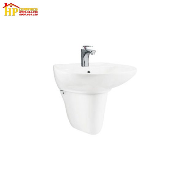 CHẬU LAVABO TREO TƯỜNG VIGLACERA  V39  CHÍNH HÃNG