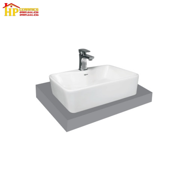 CHẬU LAVABO ĐẶT BÀN VIGLACERA  V72 CHÍNH HÃNG