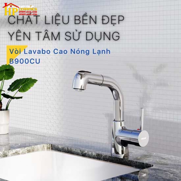 VÒI LAVABO NÓNG LẠNH CAESAR B900CU CHÍNH HÃNG