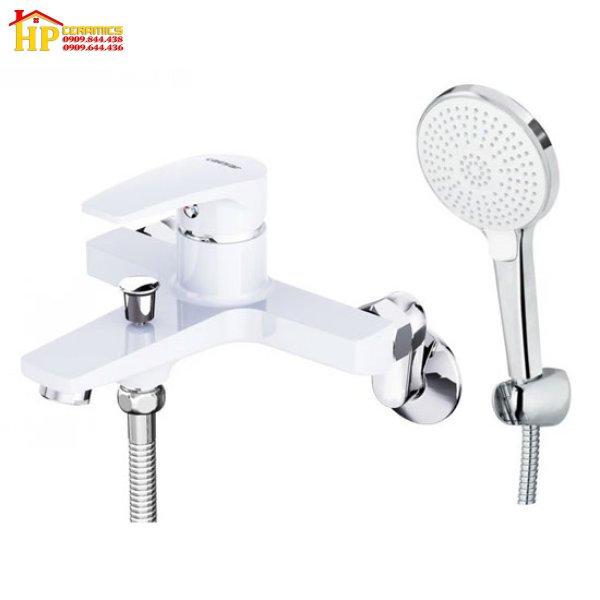 SEN TẮM NÓNG LẠNH MẠ TRẮNG CAESAR S393CW CHÍNH HÃNG