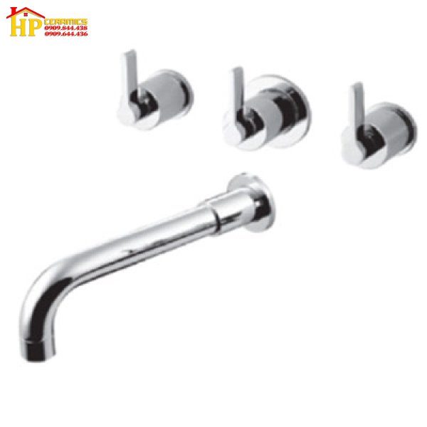 VÒI LAVABO NÓNG LẠNH ÂM TƯỜNG AMERICAN STANDARD  WF-3321 CHÍNH HÃNG
